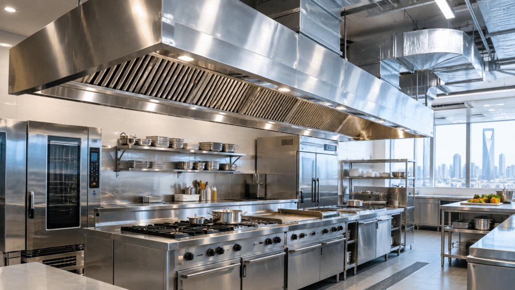 Kitchen Exhaust Systems in Saudi Arabia: Design, Installation & Maintenance